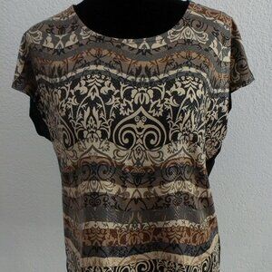 Glitter Paisley T-shirt size : small